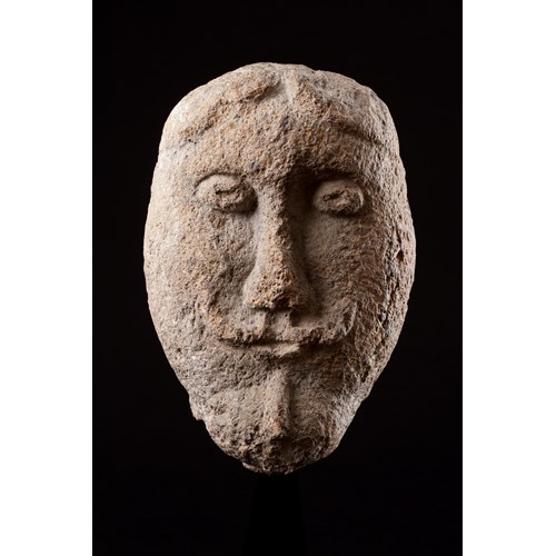 An Imposing and Powerful Celtic Head